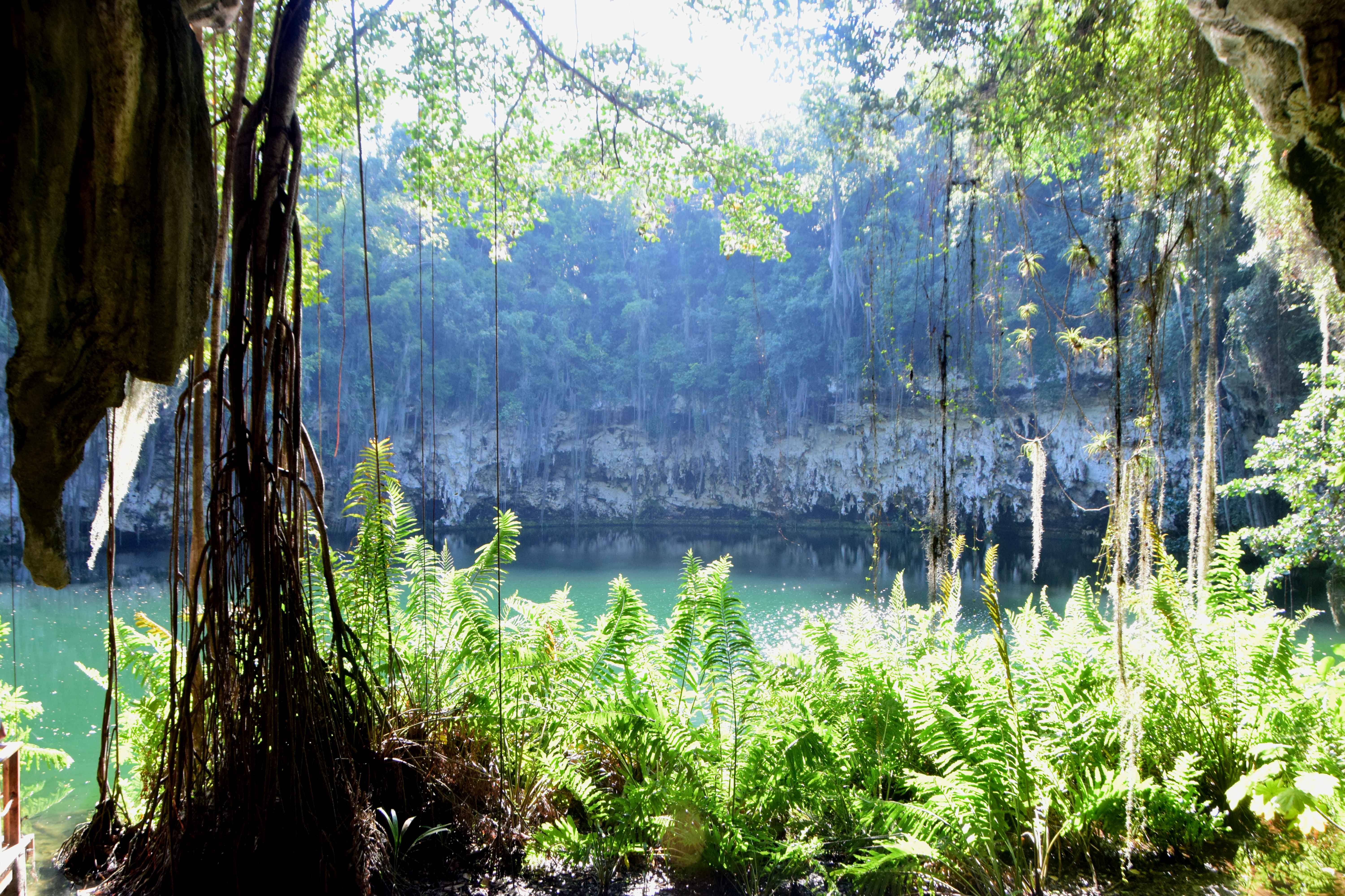 Park Narodowy Los Tres Ojos (Trojga Oczu) w Dominikanie Park Narodowy Los Tres Ojos (Trojga Oczu) w Dominikanie