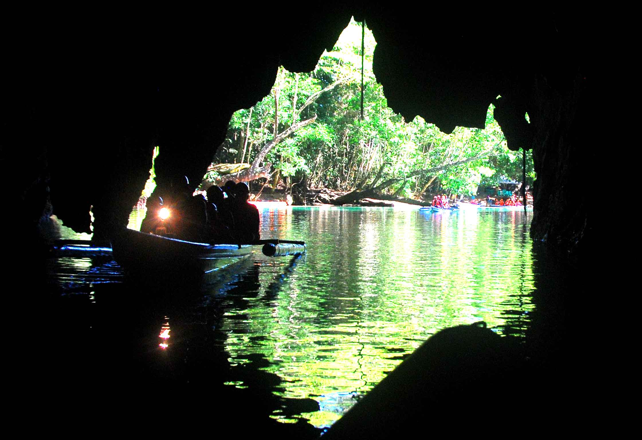 Podziemna rzeka w Sabang Podziemna rzeka w Sabang, Filipiny