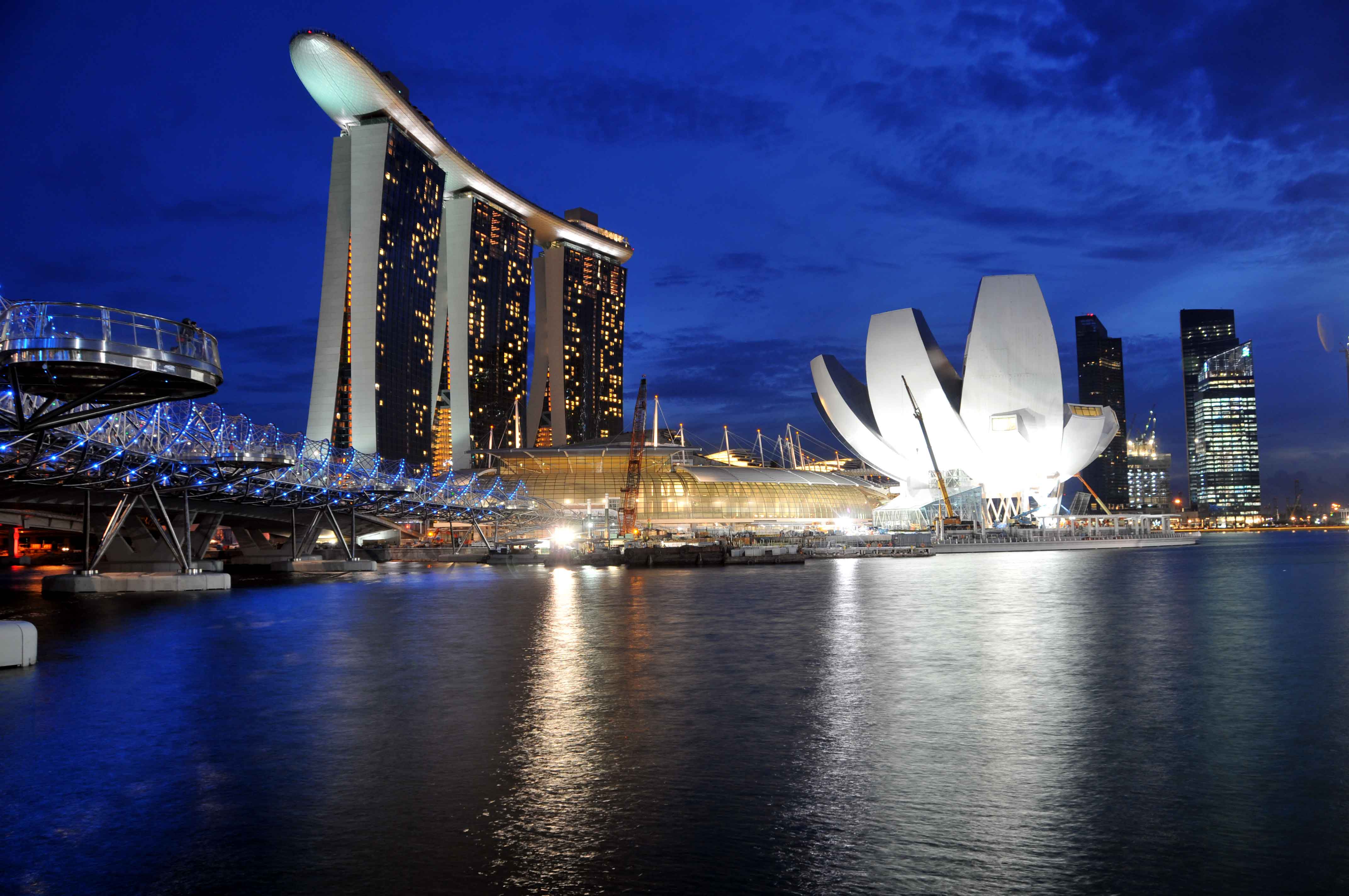 Singapur o zmroku Singapur o zmroku