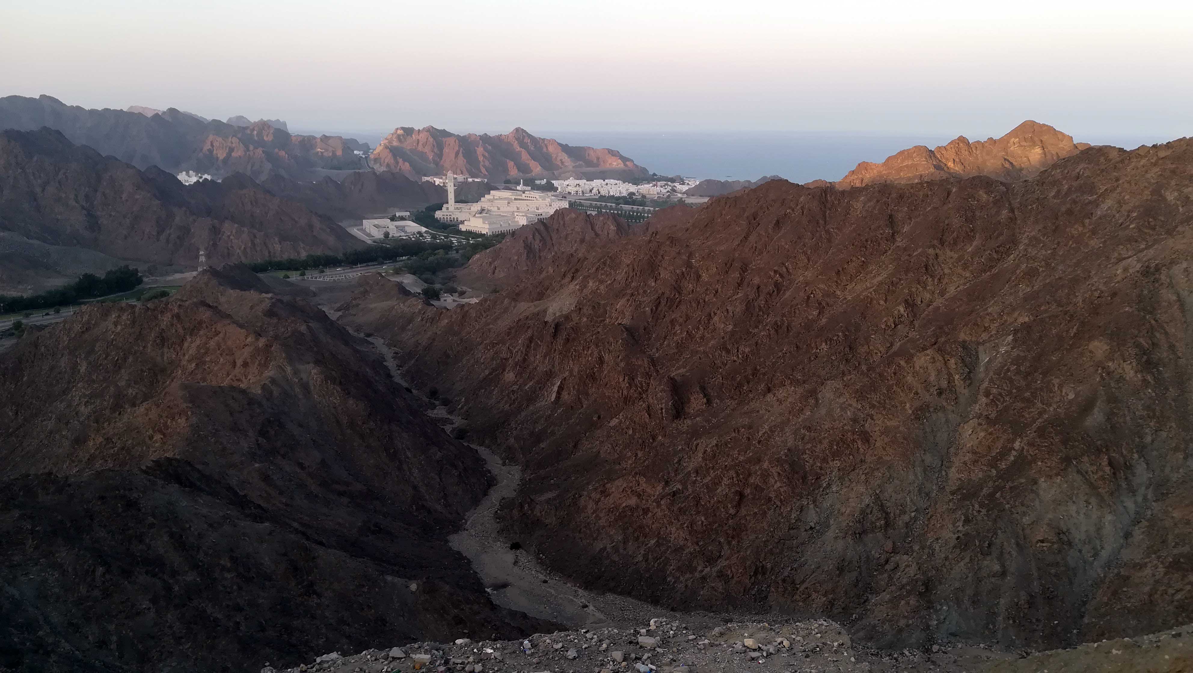 Widok na miejscowość Quantab niedaleko Muskatu Widok na miejscowość Quantab niedaleko Muskatu